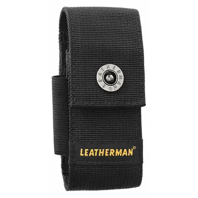 LEATHERMAN Tool Sheath: For 1 3/4 in Belt Wd - Max, 1 Pockets, Black - Nylon Tool Sheaths