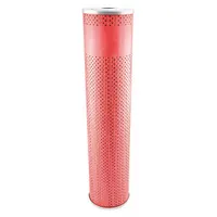 Cartridge oil filter element with cellulose media, 20 in overall height and 4 1/2 in outside diameter. Includes attached gasket. Interchanges with FleetGuard LF4094. Suitable for use in EMD locomotive and industrial engine oil filtration systems