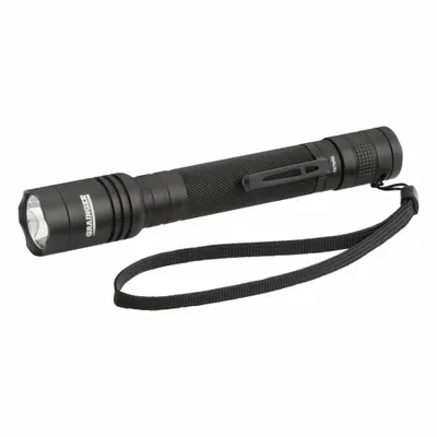 OEM Tactical Flashlight: 380 lm, 2.5 hr Run Time at Max. Brightness, 190 m Max Beam - Flashlights