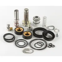 Repair kit for solenoid valves, includes a stem assembly. Compatible with ASCO model 8344G074MO. Used to replace worn internal components in industrial fluid control systems