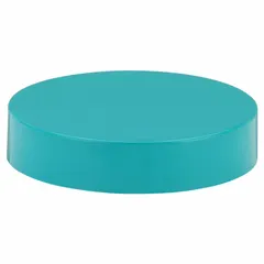 Green thermoset screw cap with F217/PTFE liner, designed for containers with a 53-400 mm neck finish. Suitable for chemical, pharmaceutical, and laboratory packaging requiring a secure, chemically resistant closure. Pack includes 12 closures.