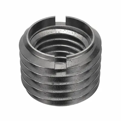 E-Z LOK Heavy Wall Self-Locking Insert, 1"-8 Ext x 3/4"-10 Int, Steel, 5-Pack - Heavy Wall Self-Locking Inserts