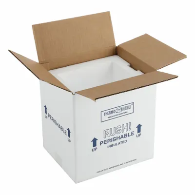 POLAR TECH Insulated Box & Foam Shipping Kit - Insulated Box & Foam Shipping Kits