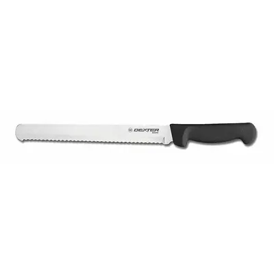 DEXTER RUSSELL Bread Knife: Scalloped, 15 in Overall Lg, Steel Blade - Bread Knives