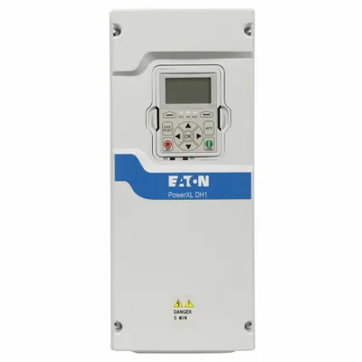 EATON Variable Frequency Drives: In Phase Three, Out Phase Three, 10 hp - Eaton PowerXL DH1