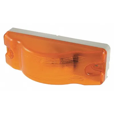 GROTE 53063 Turn Signal Light, Amber, Rectangular, Incandescent, Screw Mount - Turn Signal Lights