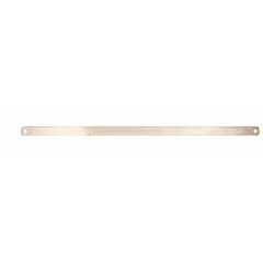 Beryllium copper hacksaw blade, 11 3/4 in length, 1/2 in width, 18 teeth per inch. For cutting in hazardous environments where sparks could ignite flammable gases, vapors, or dust.