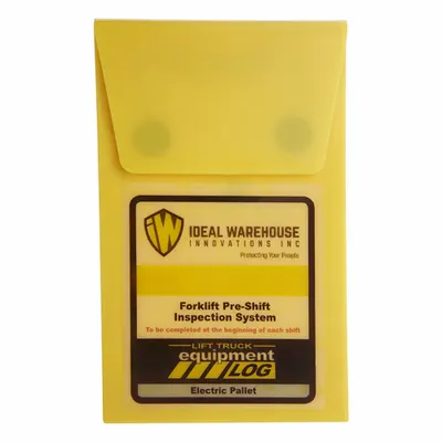 IDEAL WAREHOUSE INNOVATIONS, INC. IDEAL WAREHOUSE INNOVATIONS - Maintenance & Inspection Logs for Forklifts