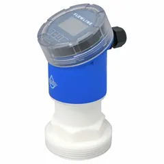 80 GHz FMCW radar level sensor for noncontact liquid level measurement. Accuracy ±2 mm. 30V DC power. LCD display. Suitable for industrial tanks and vessels.
