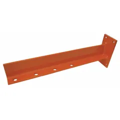 Steel bracket designed for tension support in festoon cable management systems. Used in industrial environments such as crane rails, hoists, and material handling tracks to maintain cable alignment and reduce wear on festoon assemblies.