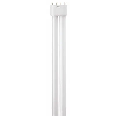 GE LAMPS Compact Fluorescent Bulb: 4-Pin (2G11), T5, Fluorescent, 3500K - CFL Twin-Tube Plug-In Lamps