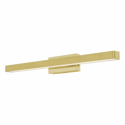 AFX Decorative Vanity: Satin Brass, 1,200 lm, 2700K/3000K/3500K/4000K/5000K - Brock Vanity Lights