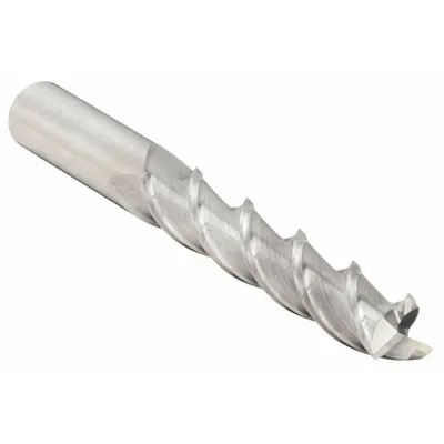 WIDIA HANITA Square End Mill: Carbide, 3 Flute, 1/2" Mill Dia, 1-1/2" LOC, 4" OAL (MPN 4K6313055) - Carbide Square End Mills for Aluminum