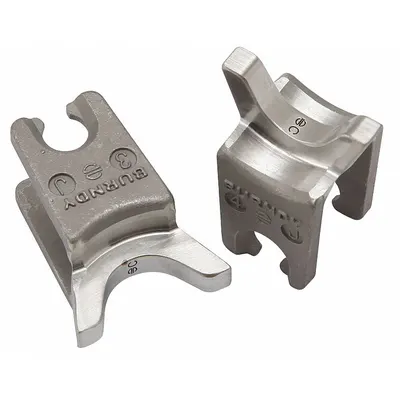 BURNDY Upper and Lower Crimping Die: For Use With MD6/MD7/PAT600/PATMD/Y500CTHS, 4 Sizes - Burndy Replacement Crimping Dies