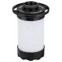 Replacement coalescing filter element for compressed air systems. Constructed from stainless steel with 1 micron filtration, it removes oil aerosols and particulates from compressed air streams. Fits FA40IG housing.