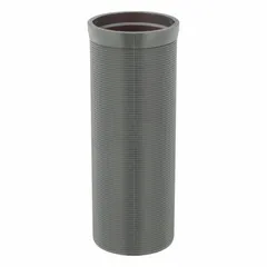 This ZURN coupling is made of ABS and has a 12 in overall width. It is designed for use with flush valves in toilet installations, connecting the valve to the waste line. The coupling is compatible with the Z1203 series and includes the coupling component.