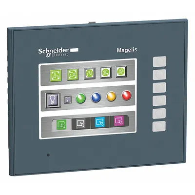 SCHNEIDER ELECTRIC Touch Panel: TFT Color LCD, 3.5 in Display Screen Size, 24V DC - Schneider Harmony GTO Series HMIs