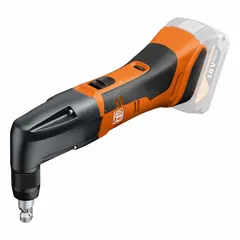 18V DC cordless nibbler, bare tool (battery sold separately). Cuts steel up to 17 ga with a minimum cutting radius of 9/16 in. Suitable for sheet metal fabrication, HVAC ductwork, and automotive repair.