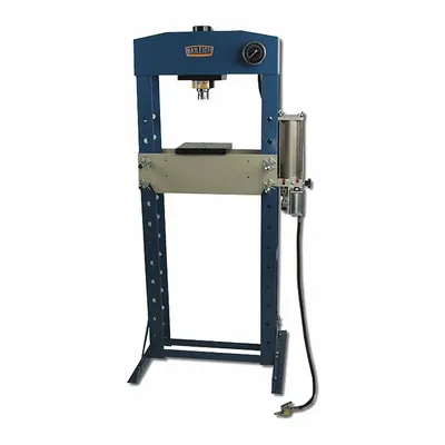 BAILEIGH Hydraulic Press: Air, H-Frame - Manual/Air-Operated H-Frame Hydraulic Presses