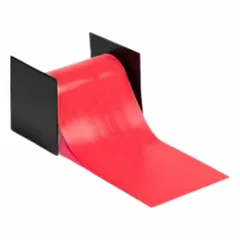 Rubber resistance tubing with a 4 in band diameter and 75 ft overall length. No swivel handles. Used for strength training, rehabilitation, and stretching exercises.