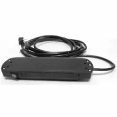 This black plastic control box is a replacement part for Invacare Solo Beds. It manages bed positioning functions and is compatible with models BD0880/76, BP1180/76, BS1180/76, and BS3180/76. Used in healthcare environments for reliable bed control.