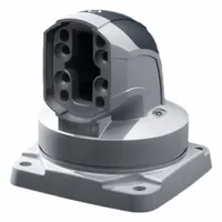 RITTAL Surface Mounting Coupling: Top-Mounted Joint, Aluminum/Plastic, 6.22 in Overall Ht (MPN 6206700)