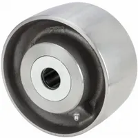 This steel tread wheel measures 8 inches in diameter and 3 inches in width, with a load rating of 6,000 lb. It features a roller bearing and a silver finish. Suitable for heavy-duty material handling applications such as carts, platform trucks, and tow-line systems. Spanner bushing not included
