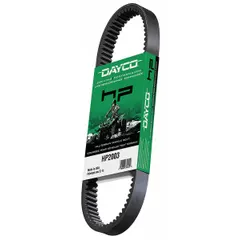 Metric V-belt from the HP Series with a 29 mm top width and 28° angle. Reinforced with aramid cord for strength in power transmission applications such as industrial drives, pumps, and HVAC equipment.