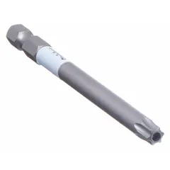 Power Torx bit with T30 size and Torx head, designed for Imperial measurements. Features a TX 30x89 industry size and standard hex drive. Suitable for industrial fastening applications using power tools.