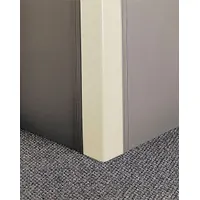 PAWLING CORP Corner Guard: Corner Guard System, PETG, Champagne, 2 in Leg Wd, 8 ft Overall Ht (MPN CGPFT-72-8-313)