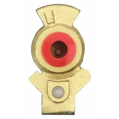 Full face polyurethane gladhand seal in red with durometer 68A-70A. Supplied in a pack of 10. Does not include screen or dust flap. Used to create an airtight connection between truck air brake lines and trailer gladhands in pneumatic systems.
