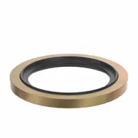 Bonded Sealing Washer: 1 1/4 in Screw Sz, Cadmium-Plated, Steel, Buna-N Seal, 1.69 in Inside Dia (MPN 9500-20)