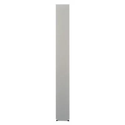 ASI GLOBAL PARTITIONS Partition Column: Laminate, Matte, Sand, 82 in Ht, 22 in Wd - Pilasters for Bathroom Partitions