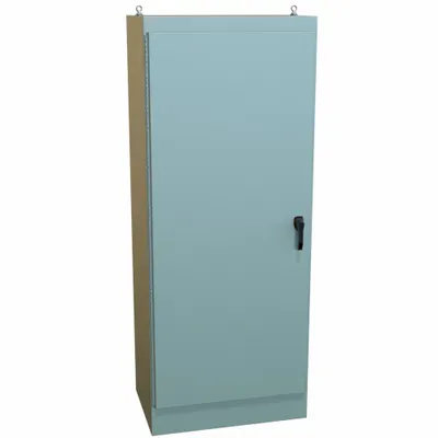 HAMMOND Electrical Enclosure: Steel, 90 in x 36 in x 24 in, NEMA 12, Solid Cover - Steel Dust-Tight Enclosures