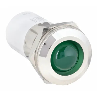 OEM Raised Panel Light: 16 mm Panel Mounting Hole Dia - LED Indicator Pilot Lights