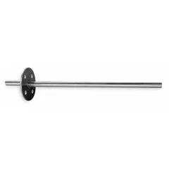 Static pressure probe with 1/2 in smooth process connection, 1 1/4 in exterior length, and 8 in insertion length. Used for measuring static pressure in HVAC ducts and air-handling systems.