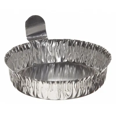 HEATHROW SCIENTIFIC Weighing Dish: Non-Sterile, Aluminum, 39 mL Capacity, Included, Round - Weighing Boats & Papers