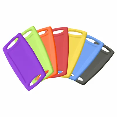 LUCKY LINE PRODUCTS Key Tag: 14 Key Tags, Rectangle, Multi-Color, Plastic, Blank Label, 3 1/8 in Overall Ht - Unlabeled Key Tags