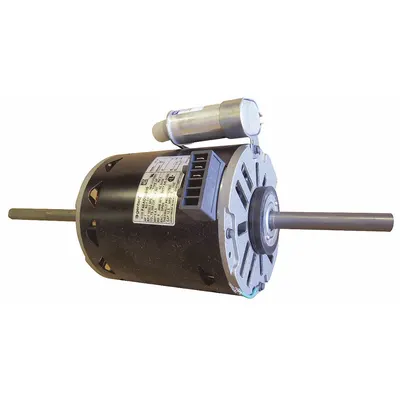 BERNER Motor: 1 hp, 208/240V AC, 1 Ph, 1,725 RPM Motor RPM, 22 in Shaft Lg, 22 in Overall Lg - Replacement Motors