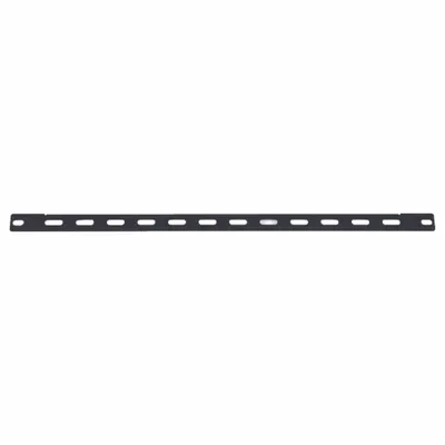 VIDEO MOUNT PRODUCTS Lancing Bar: 1 U, 1/4 in Overall Dp, 19 in Overall Wd, 7/8 in Overall Ht - Rack-Mount Cable Lacing & Strain Relief Bars