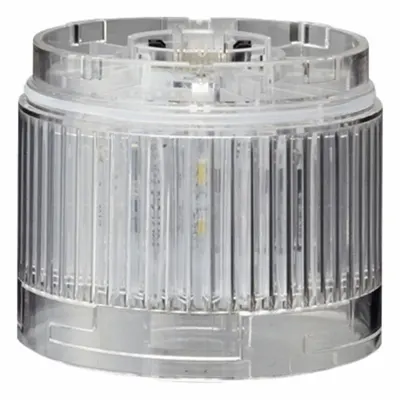 PATLITE Tower Light Module: Steady, 24V DC, Green, 60 mm Overall Dia, 40 mm Overall Ht - Steady Light Modules