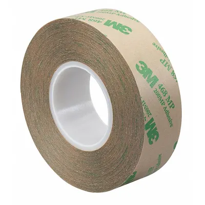 3M Transfer Tape: 1 in Wd, 20 yd Lg, 5.2 mil Thick, Polycoated Kraft Paper - General Purpose Adhesive Transfer Tape