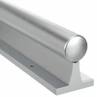 PBC LINEAR Pre-Drilled Linear Shaft Assembly: 1/2 in Shaft Dia, 12 in Lg, Ceramic Coated, Aluminum (MPN CCR08-012.000)