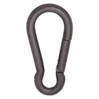This load-rated spring snap features a solid gate and steel construction with a 175 lb working load limit. Suitable for non-lifting applications such as securing loads or tethering equipment in industrial settings