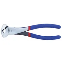 WESTWARD End Cutting Nippers: 7 in Overall Lg, For 2 mm Max Wire Thick, 26 1/2 mm Jaw Wd, Steel