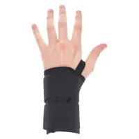 CONDOR Wrist Support: Left, XL Ergonomic Support Size, Black, Fits Over 8 in