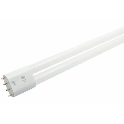 GE LAMPS LED17B2G11/8SC LED Ballast-Bypass Lamp, 4-Pin (2G11), 17W, 5000K - LED Ballast-Bypass (UL Type B) Plug-In Lamps