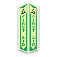 Safety Sign: PETG, Mounting Holes Sign Mounting, 18 in x 7 1/2 in Nominal Sign Size, 0.07 in Thick
