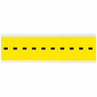 Punctuation Label: 2 in Character Ht, Indoor Only, Non-Reflective, Gothic, Black, Dash (-), Die Cut (MPN 3440-DSH)