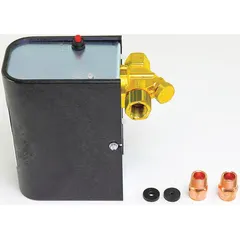 The MCDONNELL Unimatch Feeder WFE-24V is a 24 VDC automatic water feeder designed for use in HVAC and boiler systems. It maintains water level in low-water cutoff and pump control applications, suitable for commercial and industrial heating systems.